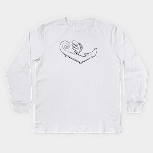 Not your typical dragon Kids Long Sleeve T-Shirt